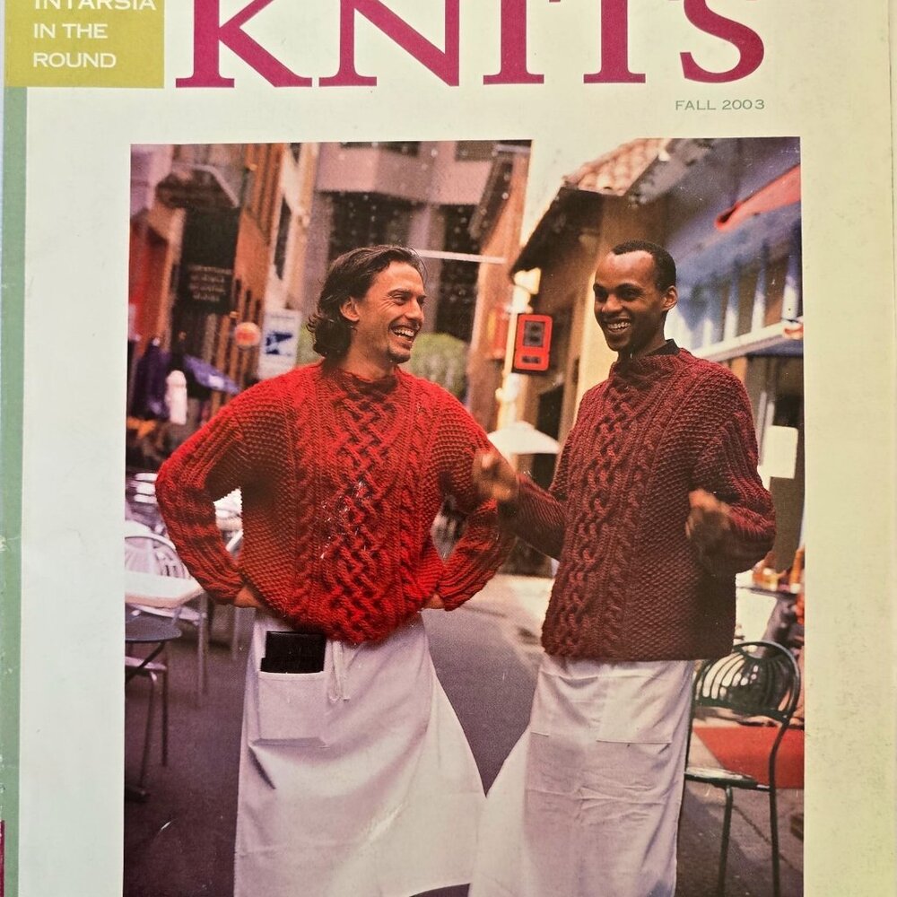 Interweave Knits Fall 2003 Magazine Featuring Knit Patterns & Techniques